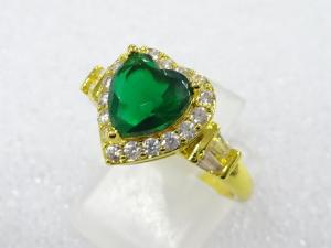 色石　指輪(18号)